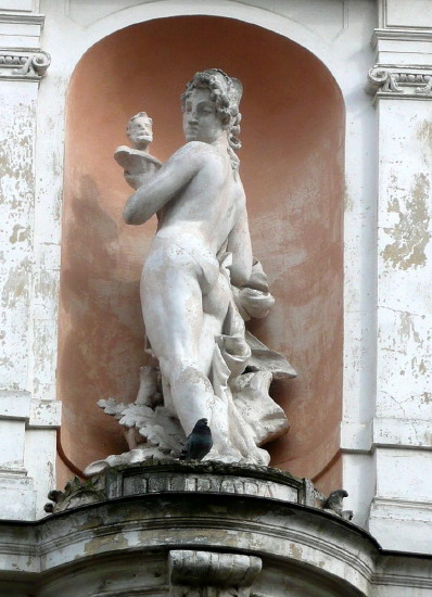 Image - Antin Popel: Caryatid in Lviv.